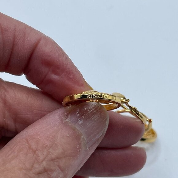 Ross-Simons 18KT .925 Sterling Vermeil Sea Life Drop Pierced Earrings 1.5" NWOT - Picture 5 of 6